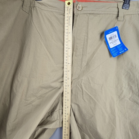 COLUMBIA Modern Classic Casual‎ 7" Inseam Shorts Tan Mens Plus Size 52W - Picture 10 of 11